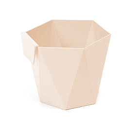 Кашпо декоративне  Хеца 125 КАПУЧІНО