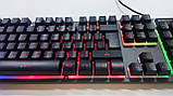 Клавіатура ігрова з підсвіткою Fantech Fighter K611L (K611L), USB, фото 6