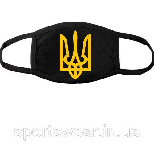 МАСКА З ГЕРБОМ УКРАЇНИ 2
