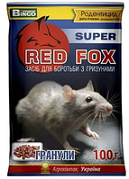 Родентицид Red Fox (Ред Фокс) гранулы 100 г, Агрохимпак