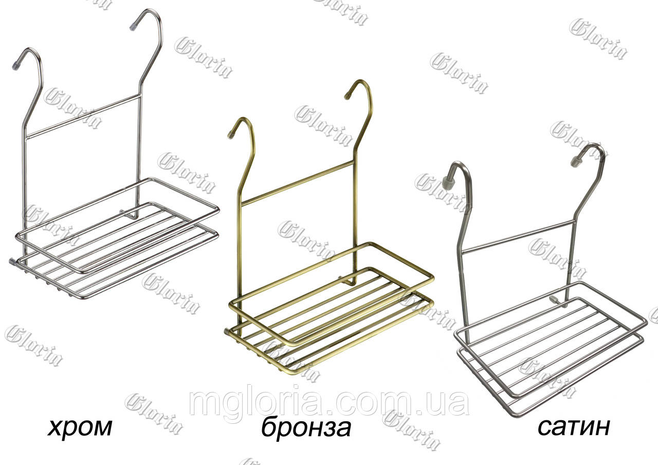 Полиця на рейлінг одинарна мала МХ-067