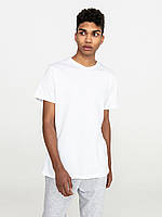Базовая белая футболка Nameless, унисекс (мужская, женская, детская)