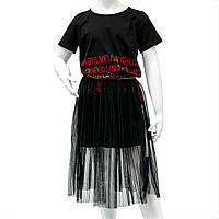 Платье для девочек Mimcar 120 черное 881181