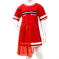 Платье для девочек Mimcar 120 красное 901173