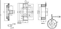 Шкив компрессора 10р15с кондиционера в сборе Denso 8pv 123мм