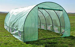 Теплиця з вікнами 18м² (6м х 3м х 2м) Парник Теплица с окнами 18 м2 = 600*300*200 ПОЛЬША Теплиці Парники Нові