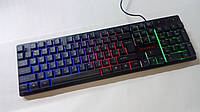 Клавиатура с цветной подсветкой KR-6300 (ART-4142), конструкция SKELETON, USB Black