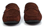 Коричневі чоловічі мокасини замшеві з перфорацією літнє взуття Rosso Avangard ETHEREAL CINNAMON Vel Perf, фото 4