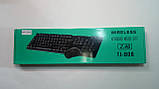 Клавіатура з мишкою бездротовий комплект UKC TJ-808 (ART-5591), фото 9