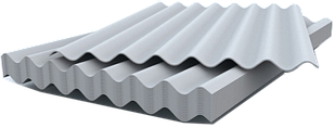 Шифер IFCEM 1750x1130x5.8 мм НТ (без азбестовый)