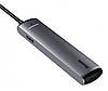 USB-хаб Baseus Mechanical Eye 6 в 1 Type-C to USB3.0*3 + HDMI + RJ45 + Type-C PD Ethernet Grey (CAHUB-J0G), фото 7