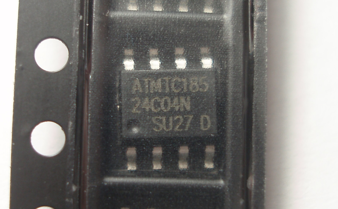 Пам'ять EEPROM 24C04 SOIC smd (860 ATMTC185 24C04N SU27 D AT24C04N 24C04N AT24N04) 2-Wire Serial EEPROM
