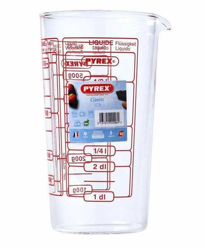 Мерный стакан Pyrex Classic (0.5 л) 888B000 (ID#1187658907), цена: 350. ...