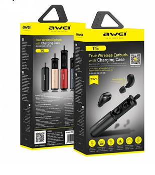 Безпроводнi Bluetooth навушники Awei T5/5584/ 6822 (72 шт)