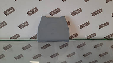 Заглушка на алюмінієвий LED профіль ODWW. сіра, фото 2