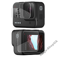 Защитные стекла для GoPro Hero 8 Black. Защитное стекло для Go Pro Hero 8 Black