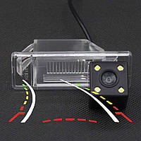 Штатна камера заднього виду Nissan, Peugeot CCD turning lines