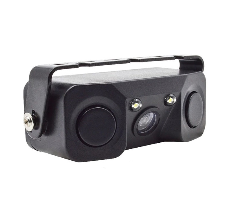 Паркувальна камера заднього виду +2 датчики паркування 2в1. Відео Сенсор 3089 CCD 928*520