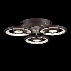 Світлодіодна LED люстра СветМира 120 Вт з підсвічуванням і регулюванням яскравості LS-L8122/3 LED (CF), фото 2