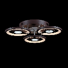 Світлодіодна LED люстра СветМира 120 Вт з підсвічуванням і регулюванням яскравості LS-L8122/3 LED (CF), фото 3