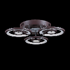 Світлодіодна LED люстра СветМира 120 Вт з підсвічуванням і регулюванням яскравості LS-L8122/3 LED (CF), фото 5