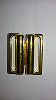 Застежки для купальников 20 мм / золото