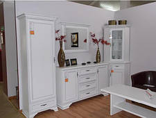 Пенал Кентукі REG 1D 1S (N) БРВ 2100х695х440мм білий альпійський, фото 3