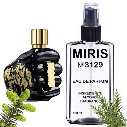 Духи MIRIS №3129 (аромат схожий на Diesel Spirit Of The Brave) Чоловічі 100 ml, фото 2