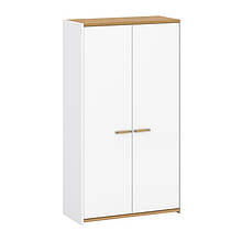 Шафа розпашна дводверна у вітальню/спальню з ДСП+МДФ Adam I Blonski