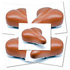 🚲Сідло для велосипеда на пружинах Brown, фото 3