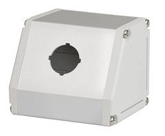 Корпус для кнопок 22 мм 1 отвір, кутовий