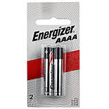 Батарейка Energizer Alkaline AAAA, лужна, 2 шт., фото 2