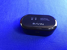 Бездротові Bluetooth-навушники BAVIN 03 з кейсом, фото 3