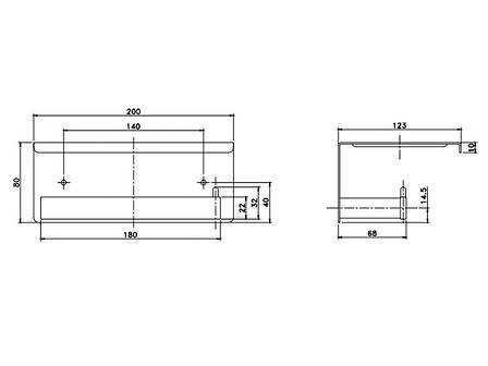 Unique Тримач для туалетного паперу з поличкою 85606802 чорний ASIGNATURA, фото 2