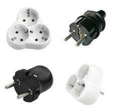 Вилки, трійники, аксесуари Viko