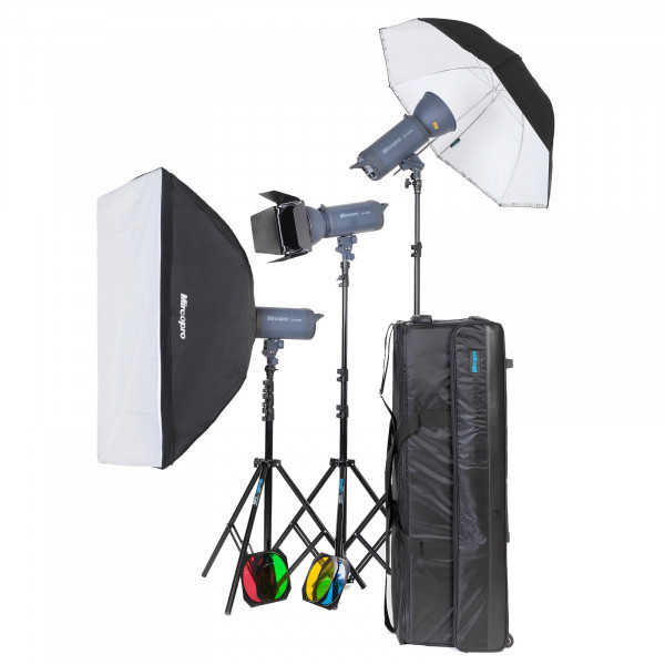 Набір студійного світла Mircopro EX 400S Novel KIT (EX-400SKITN)