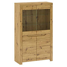 Вітрина у вітальню з ДСП/МДФ Luna C Blonski