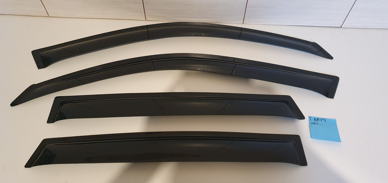 Дефлектори вікон SUN VISOR (вітровики) Toyota Rav4 2001-