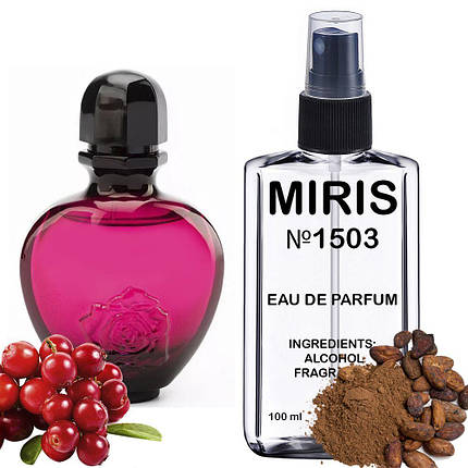 Парфуми MIRIS No1503 (аромат схожий на Paco Rabanne Black XS For Her) Жіночі 100 ml, фото 2
