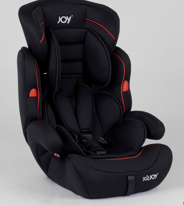 Автокрісло трансформер JOY NB-2080 колір чорний з бустером від 9 до 36 кг