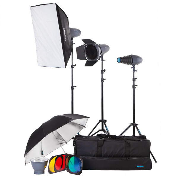 Набор студийного света Mircopro MQ-200S unique kit (MQ-200SKITUN) - фото 1 - id-p1187857155