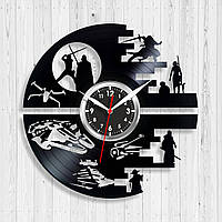 Star Wars часы Звездные Войны часы Настенные часы Персонажи Звёздных Войн Римский циферблат 30 сантиметров
