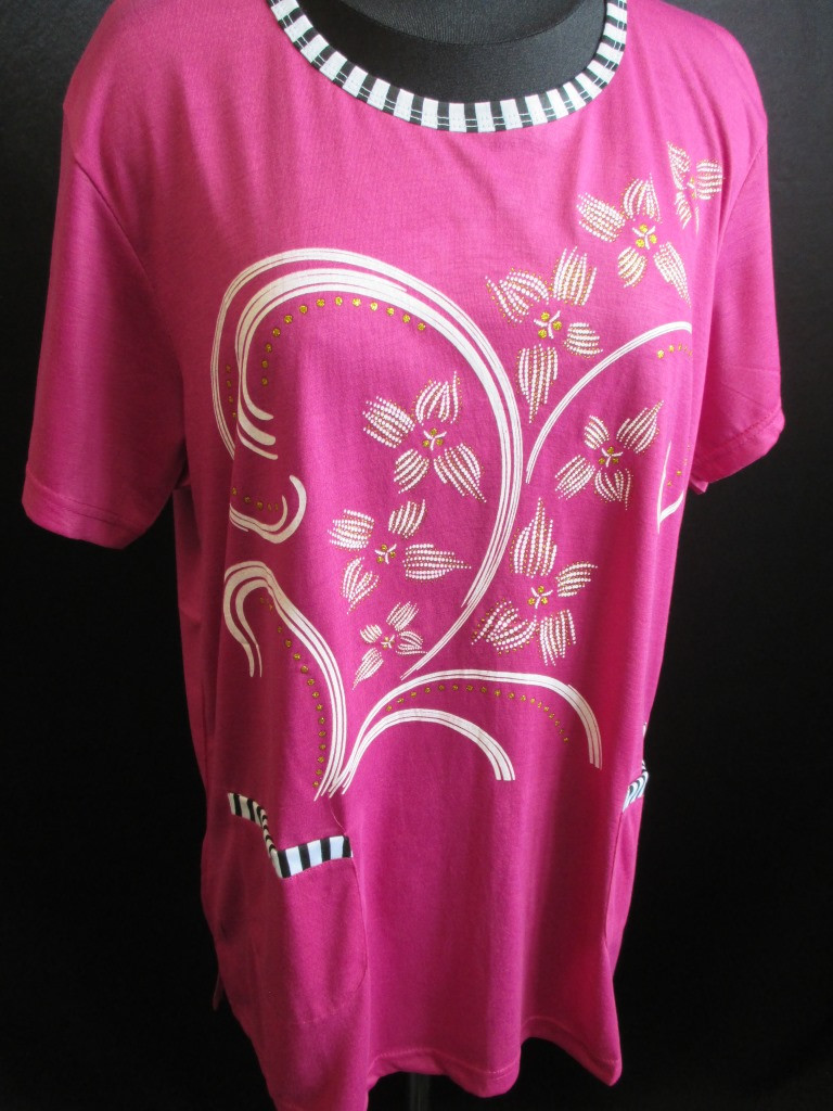 Жіночі гарні футболки з кишенями, фото 1