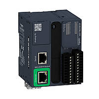 Логический контроллер М221-16IO транзист источник Ethernet 24В