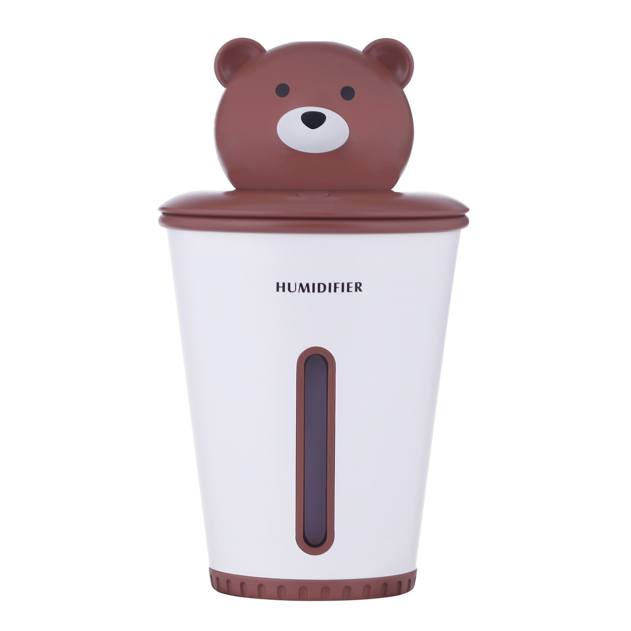 Міні Зволожувач-нічник Little Bear (білий + коричневий)