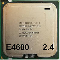 Процессор Intel Core 2 Duo E4600 M0 SLA94 2.40GHz 2M Cache 800 MHz FSB Socket 775 Б/У МИНУС