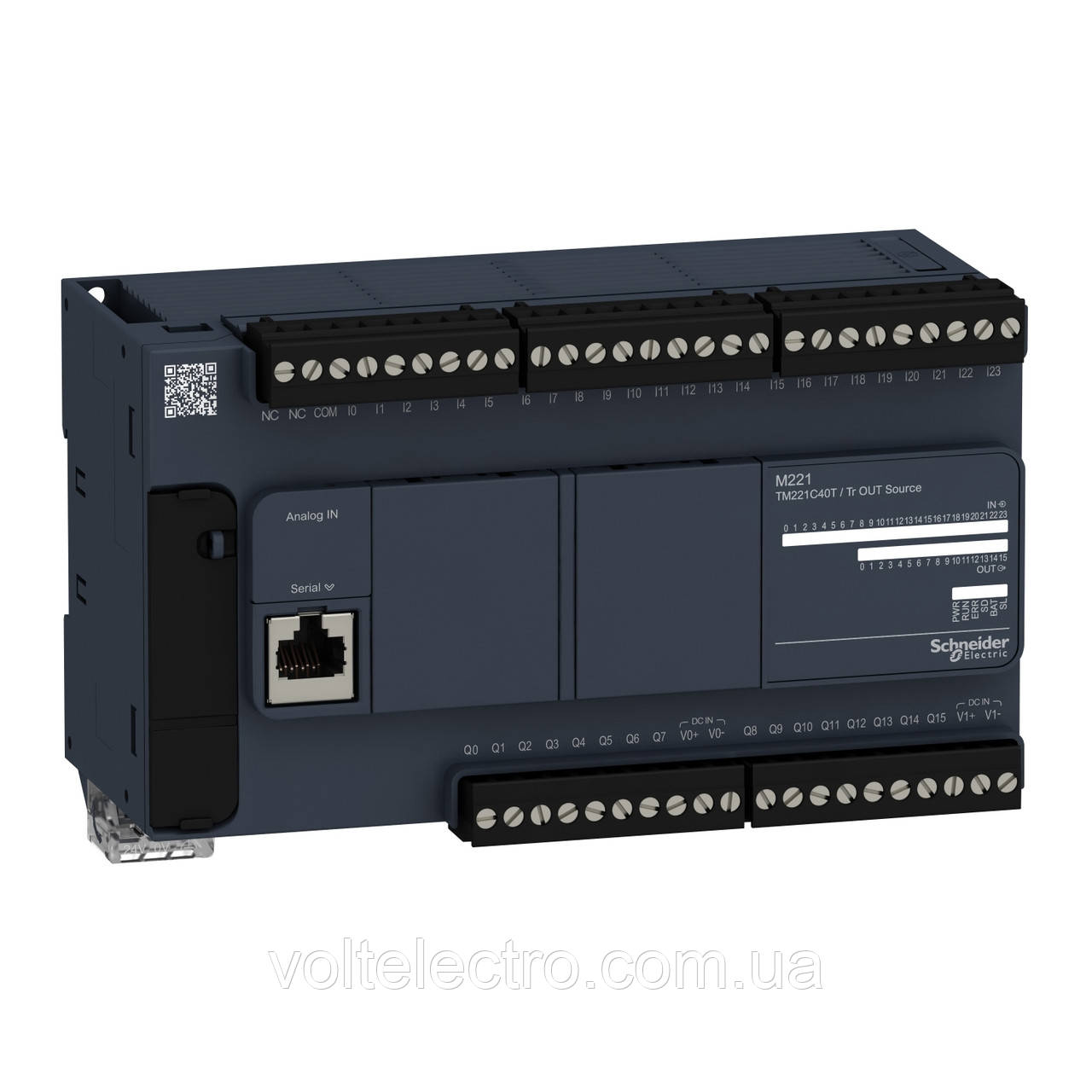 Логічний контролер M221-40IO 24/14R +2T транзист 24VDC, фото 1
