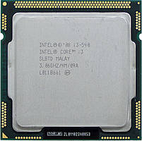 Intel Core i3 540 SLBMQ/SLBTD 3.06GHz/4M/73W Socket 1156 Процесор для ПК