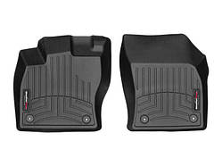 Килими гумові WeatherTech Audi Q2 2016+ передні чорні