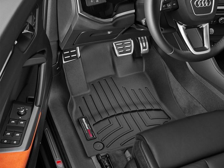 Килими гумові WeatherTech Audi Q3 2019+ передні чорні